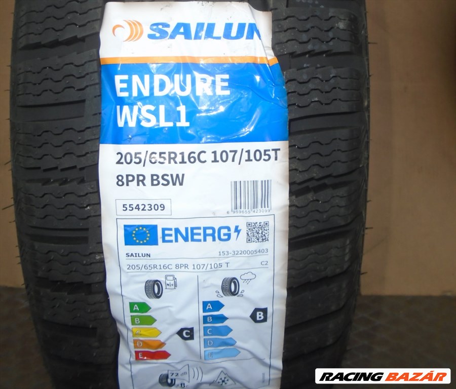 ÁR/DB! [GYÁRI ÚJ] TÉLI GUMI - SAILUN - ENDURE WSL1 - 205 / 65 R16 C - 107/105T  - DOT: 1522 3. kép